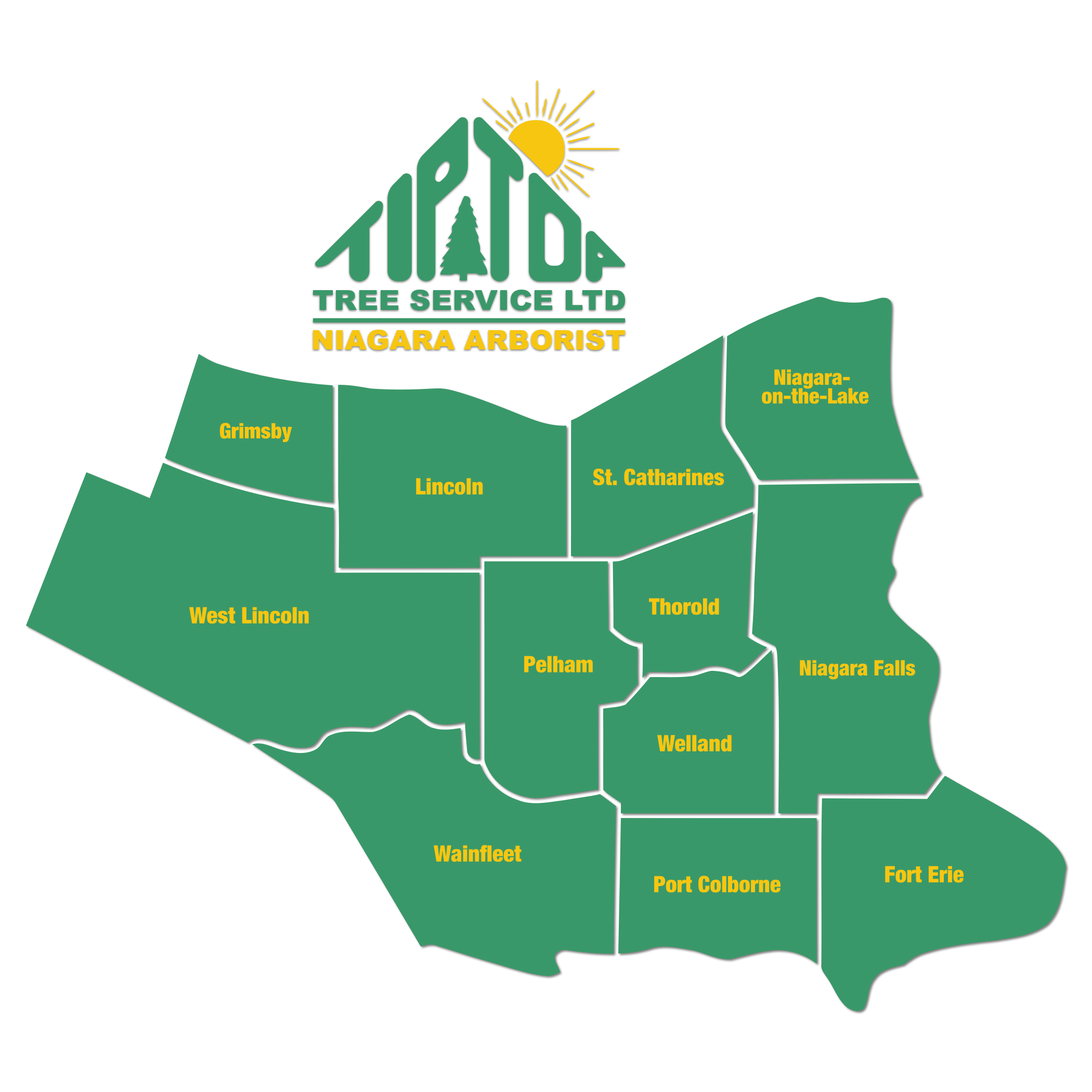 Service area map